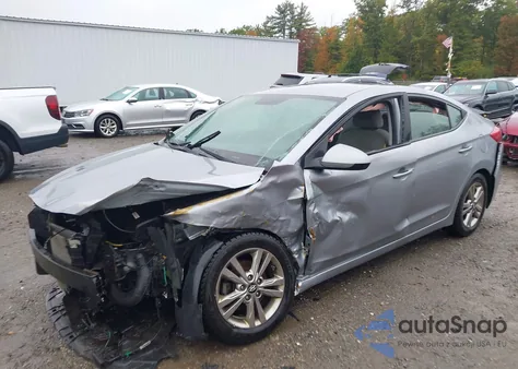 2017 Hyundai Elantra Se из США, поврежденный, VIN 5NPD84LF8HH043226